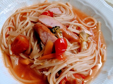 トマトスープなスパゲティ